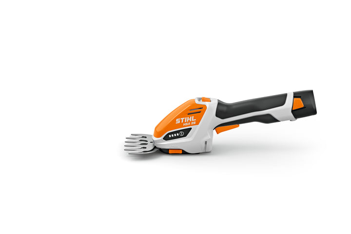Stihl HSA 26 cordless garden shear detail