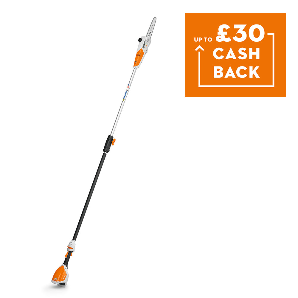 Stihl HTA 50 25cm (10") Cordless Battery Pole Pruner - Pole Pruners - Country Mower Centre