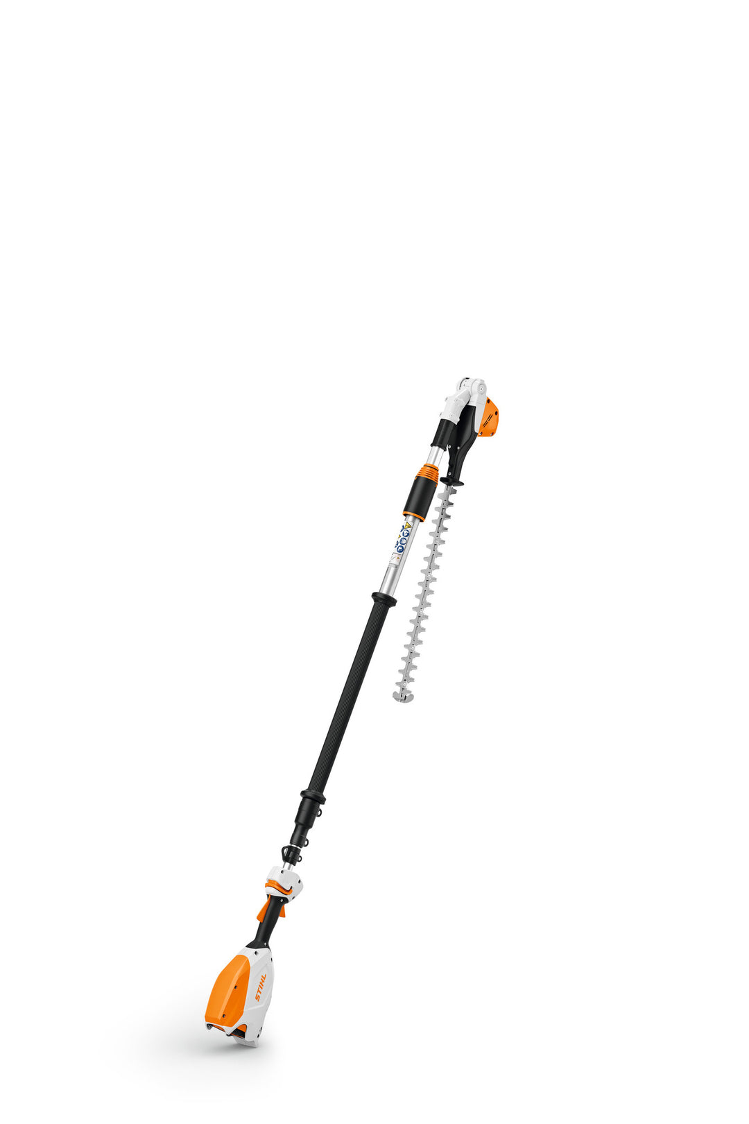 Stihl HLA 86 telescopic cordless long-reach hedge trimmer detail