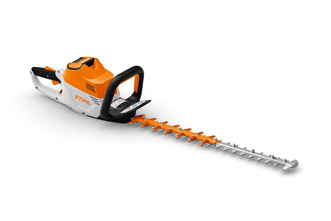 Stihl HSA 100 cordless hedge trimmer detail