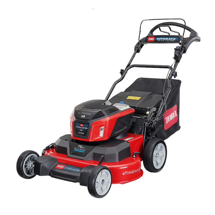 Toro eTimeMaster eTM76 76cm battery self-propelled lawn mower