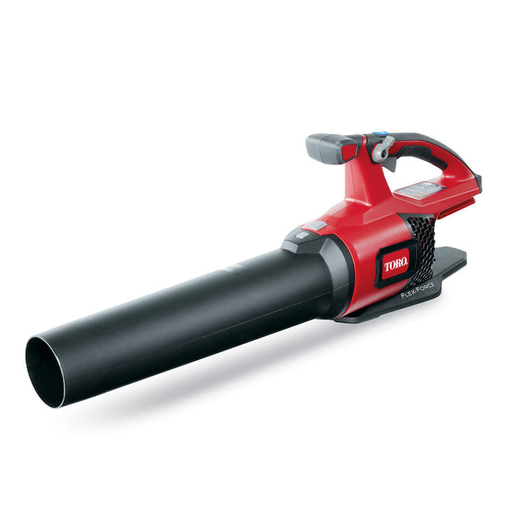 Toro 60V Flex-Force cordless leaf blower in use