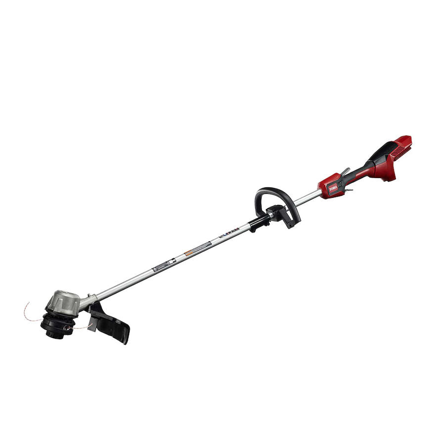 Toro 60V Flex-Force string trimmer in use