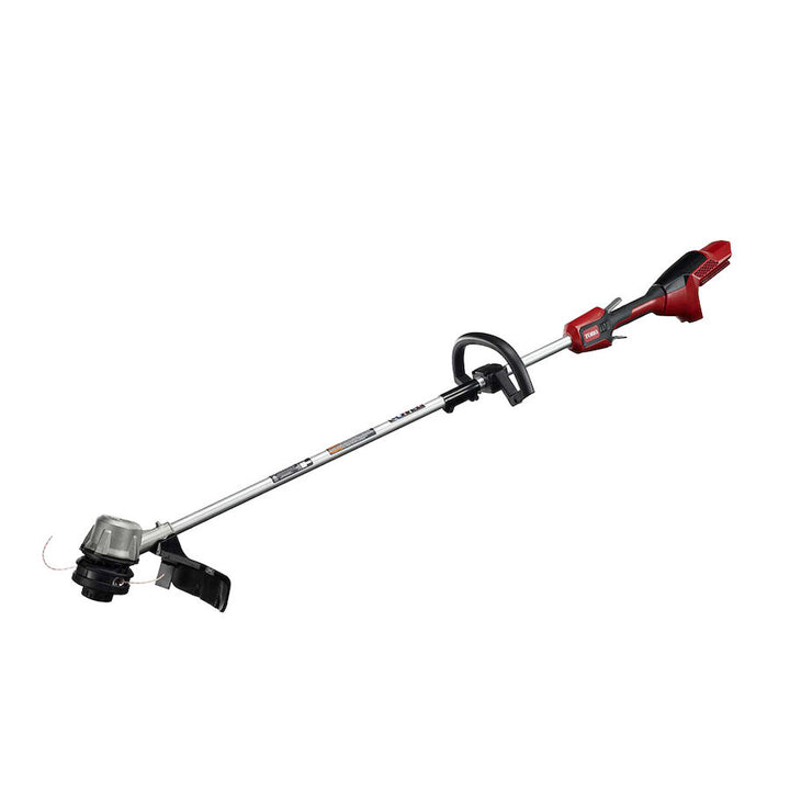 Toro 60V Flex-Force string trimmer in use