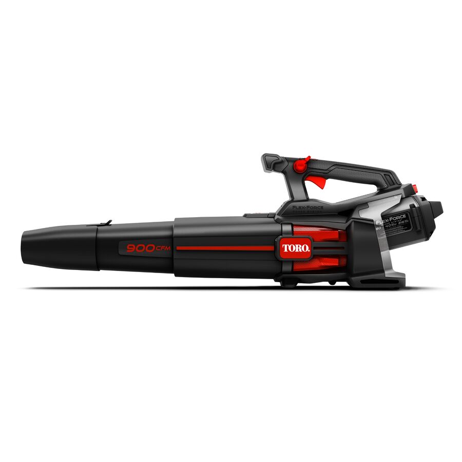 Toro 60V Flex-Force brushless leaf blower in use