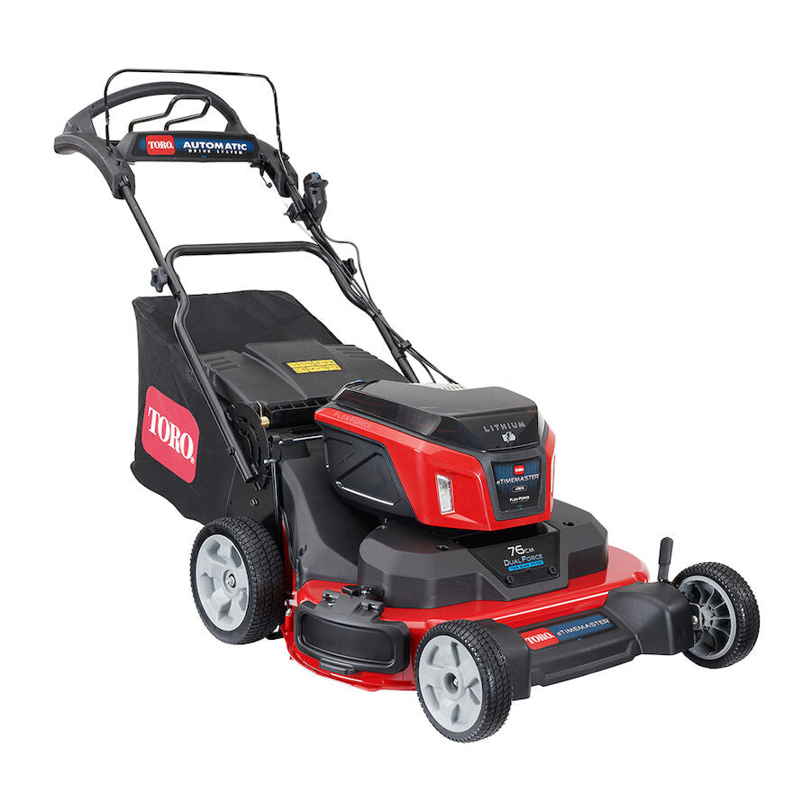 Toro eTimeMaster eTM76 side view