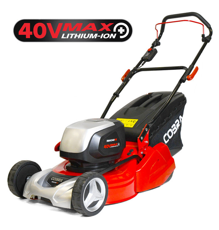 Cobra RM4340VX 17 inch 40V cordless rear roller lawnmower