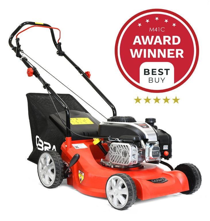 Cobra M41C 16 inch petrol lawnmower