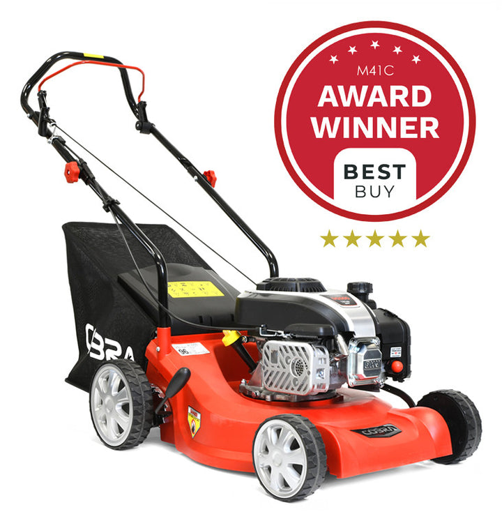 Cobra M41C 16 inch petrol lawnmower