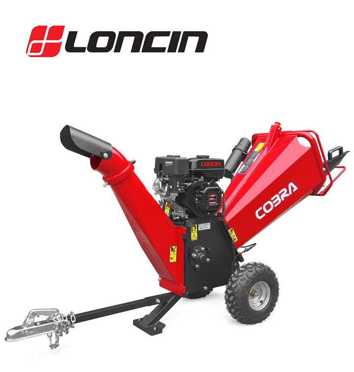 Cobra CHIP700L 4 inch towable petrol wood chipper