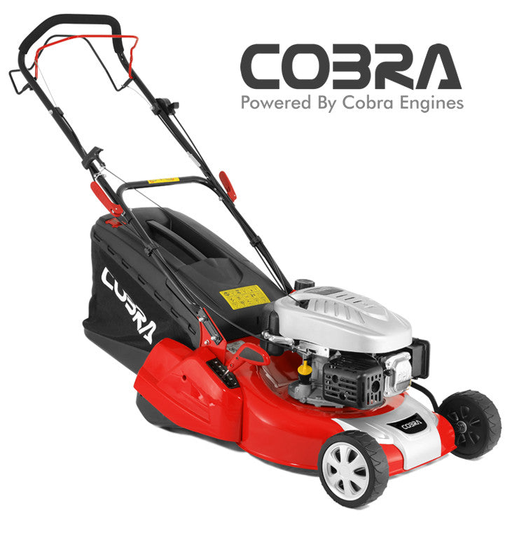 Cobra RM46SPC 18 inch self-propelled petrol rear roller lawnmower
