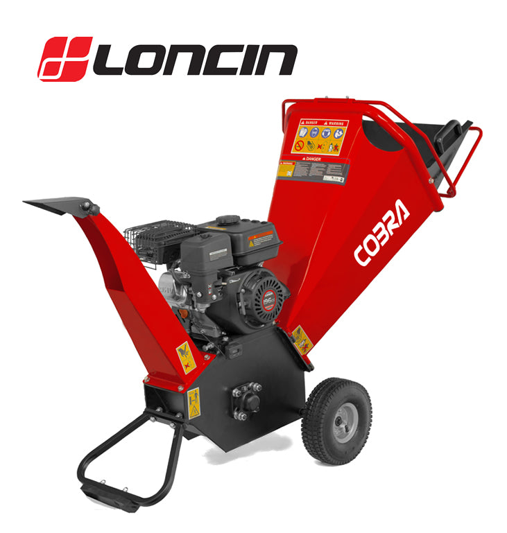 Cobra CHIP650LE electric start petrol wood chipper