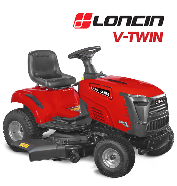Cobra LT108HS2L 42 inch V-Twin side discharge lawn tractor