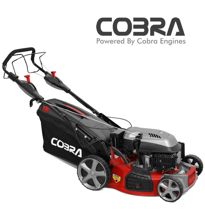 Cobra MX534SPCE 21 inch self-propelled electric-start petrol lawnmower