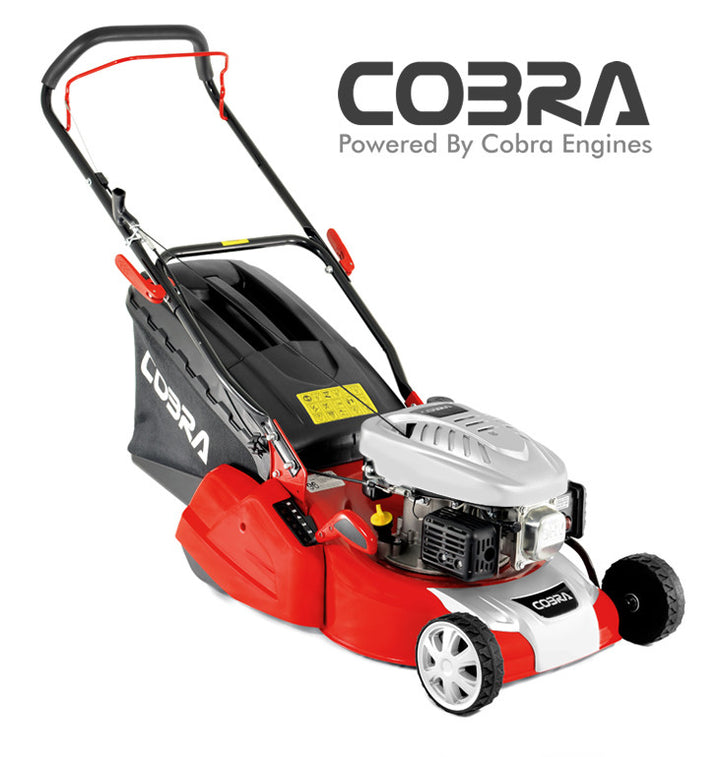 Cobra RM40C 16 inch petrol rear roller lawnmower