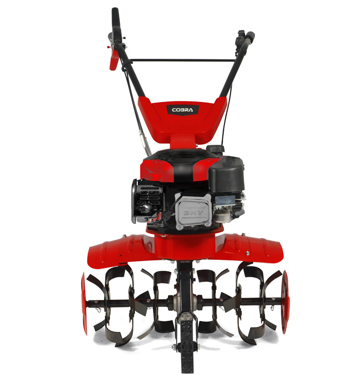 Cobra T60RL cultivator tines and crop protectors