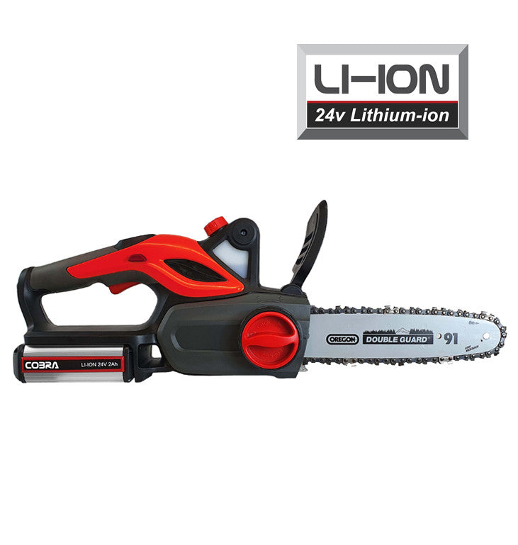 Cobra CS1024V chainsaw angle view