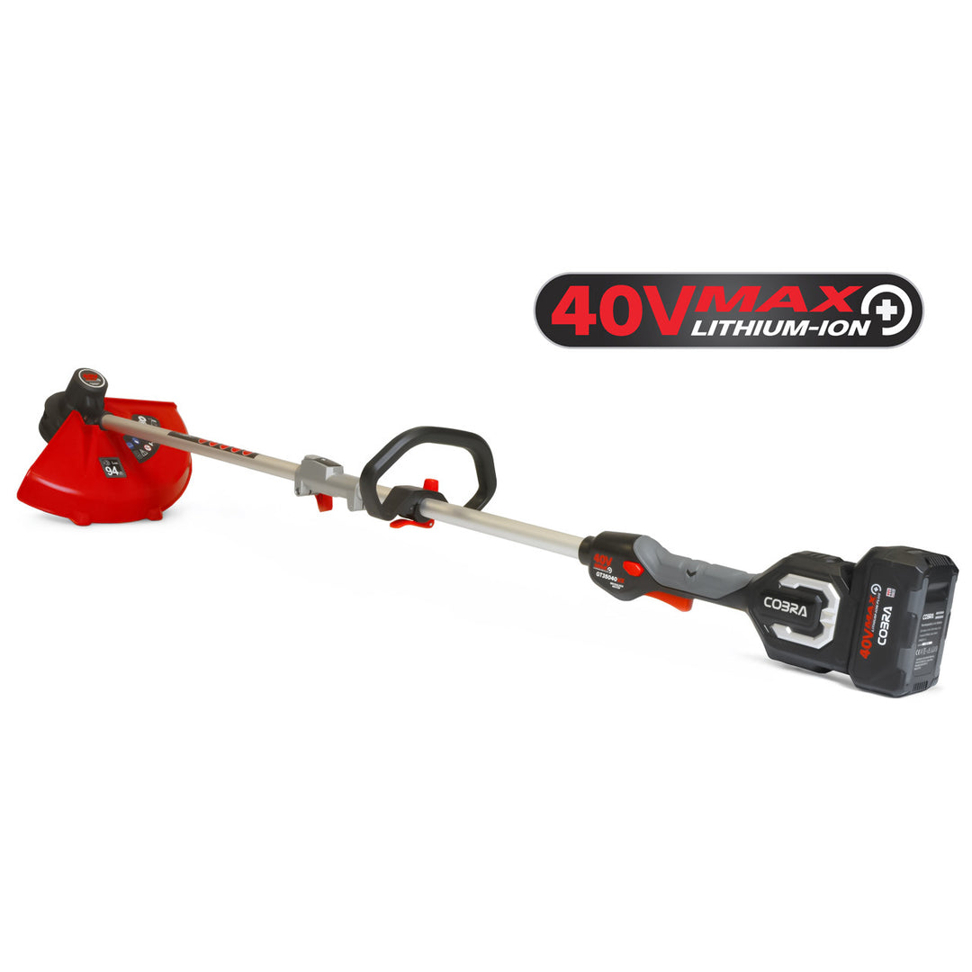 Cobra GT35040VX 40V MAX+ Cordless Grass Trimmer