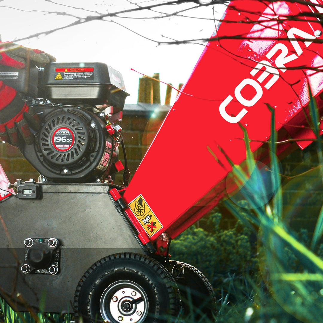 Cobra CHIP650L 3" Petrol Wood Chipper - Shredders - Country Mower Centre