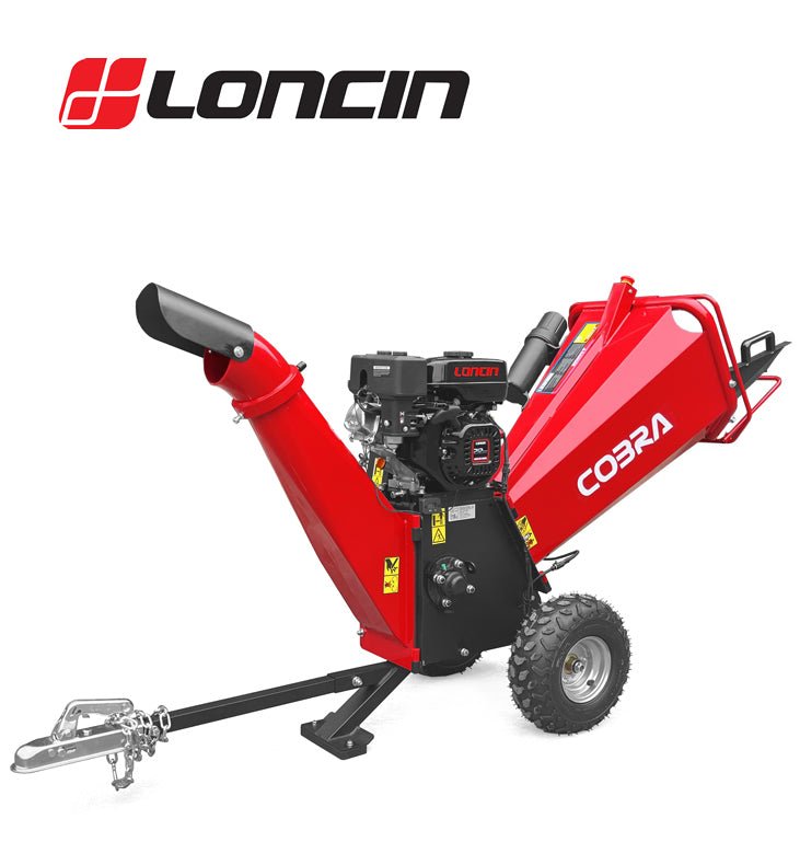 Cobra CHIP700L 4" Towable Petrol Wood Chipper - Shredders - Country Mower Centre