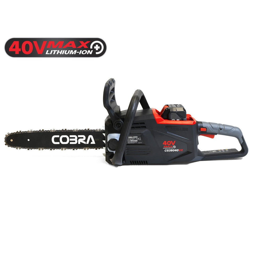 Cobra CS35040VX 40V MAX+ Cordless Chainsaw - Chainsaws - Country Mower Centre