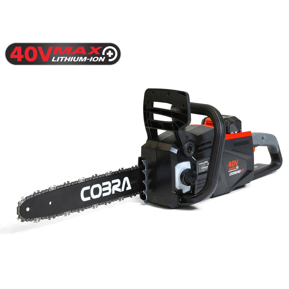 Cobra CS35040VX 40V MAX+ Cordless Chainsaw - Chainsaws - Country Mower Centre