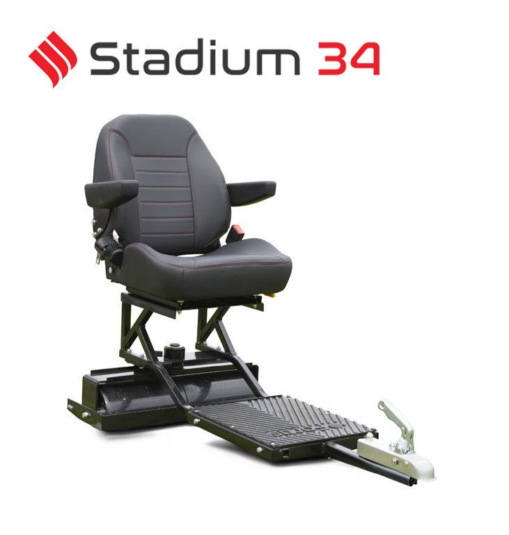 Cobra Fortis Stadium 34 Trailed Seat - Cylinder Mower Accessories - Country Mower Centre