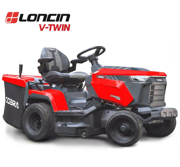 Cobra LTX102HR2L 40" V-Twin Premium Lawn Tractor - Garden Tractors - Country Mower Centre