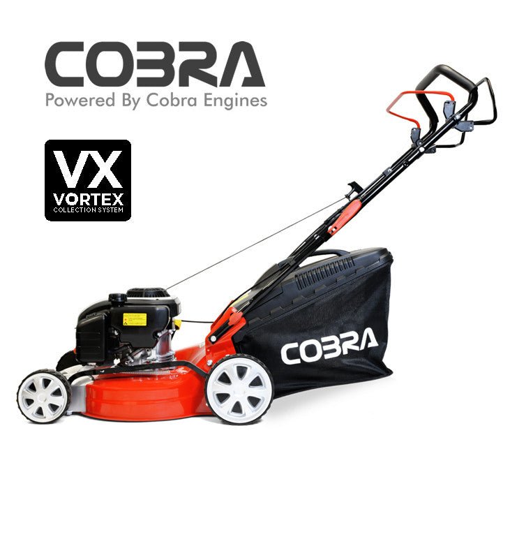 Cobra M40SPCVX 16" Self-Propelled Petrol Lawnmower - Lawn Mowers - Country Mower Centre