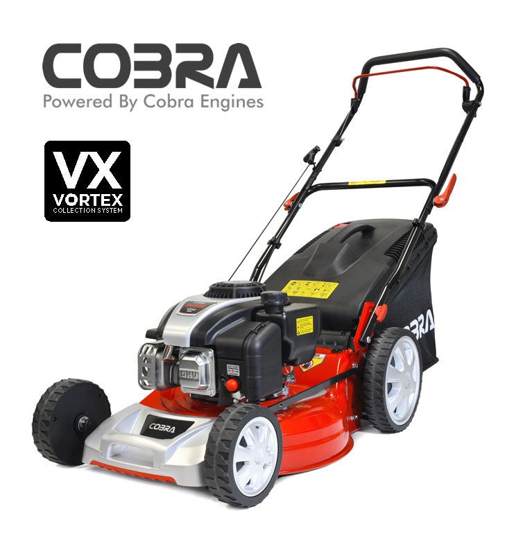 Cobra M46CVX 18" Petrol Lawnmower - Lawn Mowers - Country Mower Centre
