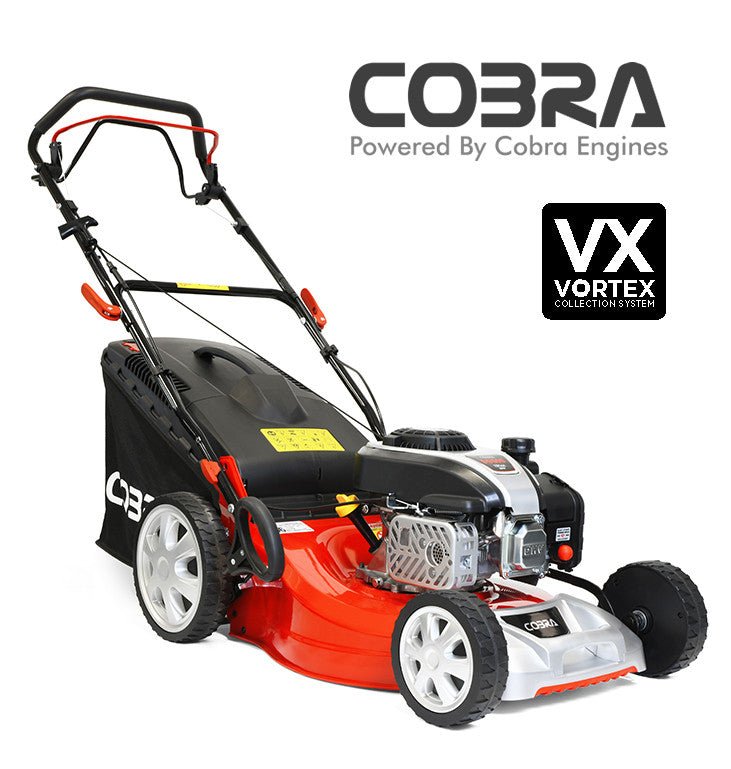 Cobra M46CVX 18" Petrol Lawnmower - Lawn Mowers - Country Mower Centre