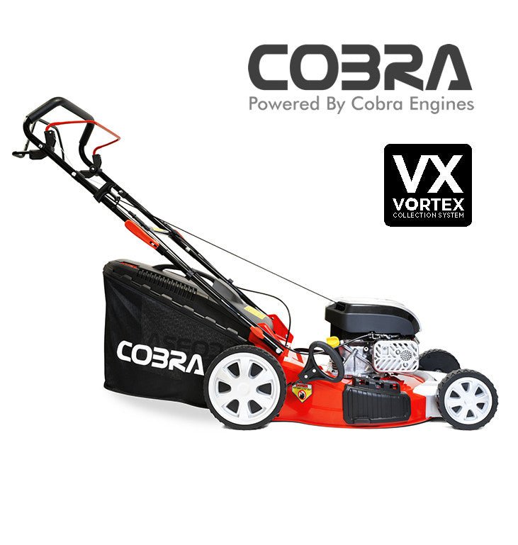 Cobra M51SPCVX 20" Self-Propelled Petrol Lawnmower - Lawn Mowers - Country Mower Centre