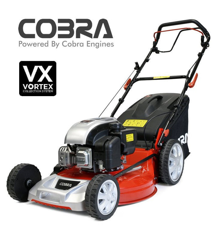 Cobra M51SPCVX 20" Self-Propelled Petrol Lawnmower - Lawn Mowers - Country Mower Centre
