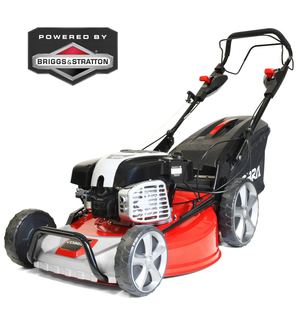Cobra MX5604SPB 22" 4-Speed Self-Propelled Petrol Lawnmower - Lawn Mowers - Country Mower Centre