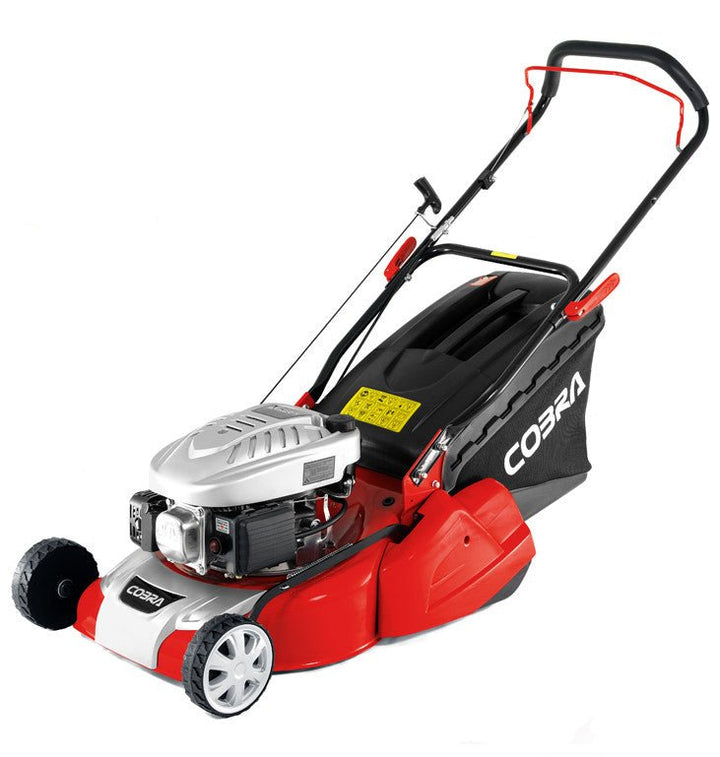 Cobra RM40C 16" Petrol Rear Roller Lawnmower - Lawn Mowers - Country Mower Centre