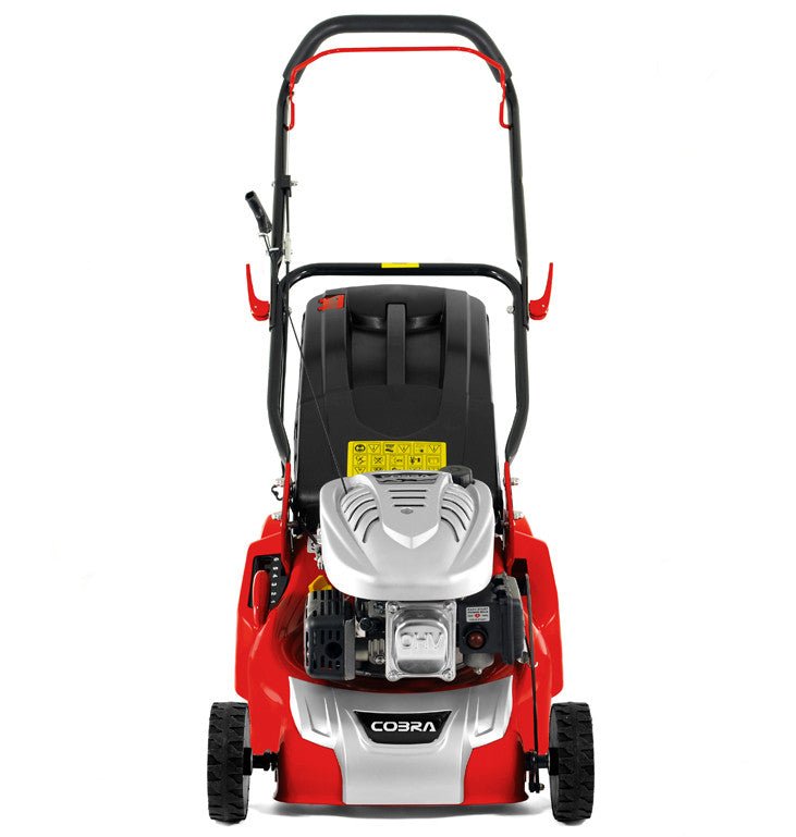 Cobra RM40C 16" Petrol Rear Roller Lawnmower - Lawn Mowers - Country Mower Centre