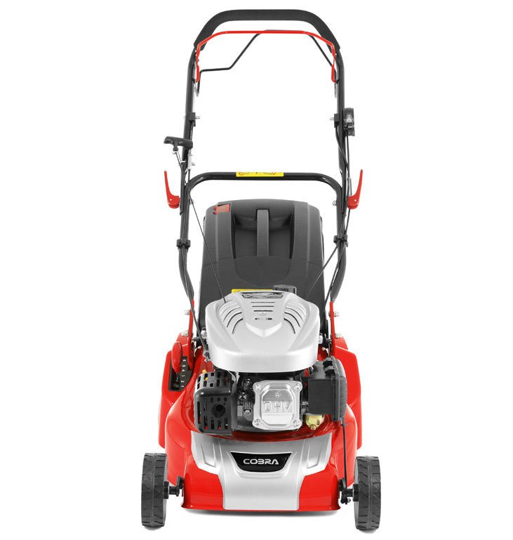 Cobra RM40SPC 16" Self-Propelled Petrol Rear Roller Lawnmower - Lawn Mowers - Country Mower Centre