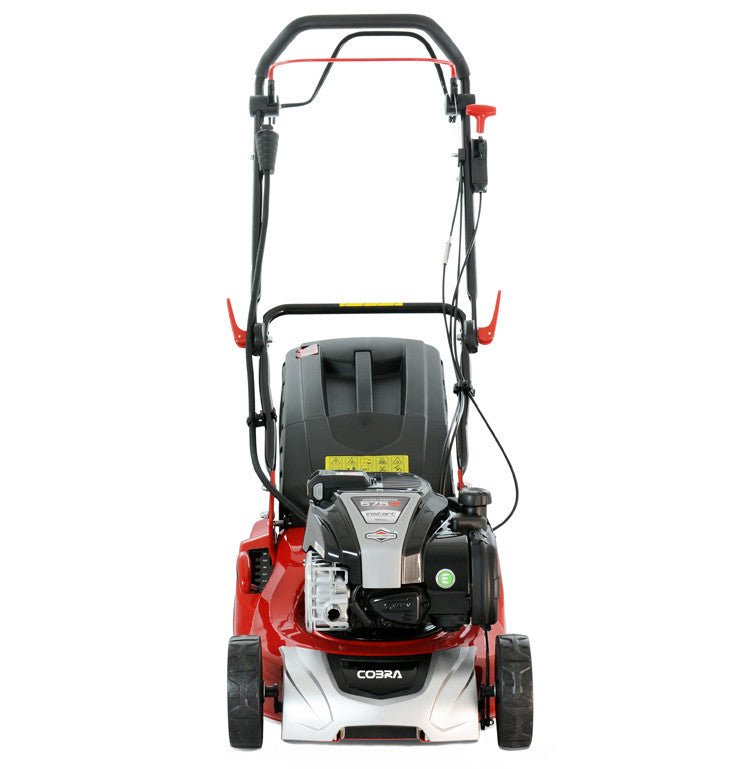 Cobra RM433SPBI 17" Self-Propelled Petrol Rear Roller Lawnmower (InStart) - Lawn Mowers - Country Mower Centre