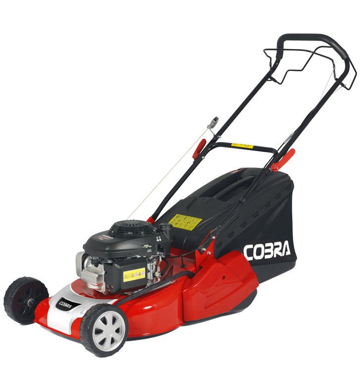 Cobra RM46SPH 18" Honda Self-Propelled Petrol Rear Roller Lawnmower - Lawn Mowers - Country Mower Centre