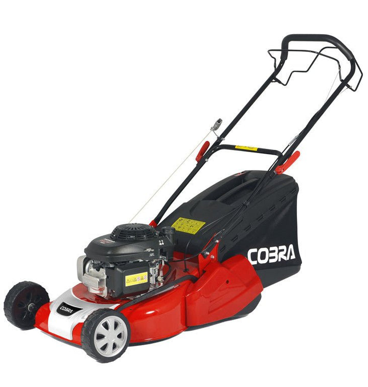Cobra RM46SPH 18" Honda Self-Propelled Petrol Rear Roller Lawnmower - Lawn Mowers - Country Mower Centre
