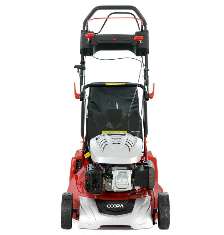 Cobra RM514SPC 20" 4-Speed Self-Propelled Petrol Rear Roller Lawnmower - Lawn Mowers - Country Mower Centre