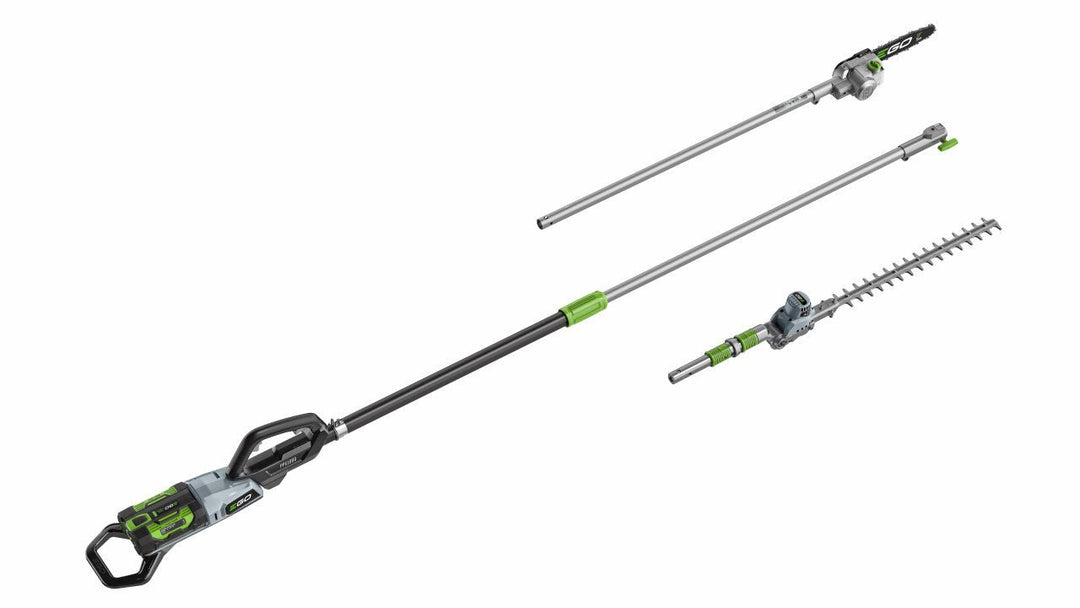ego PPCX1000 56V Pro X Telescopic Pole, Pruning Saw & Hedge Trimmer - Pole Pruners - Country Mower Centre
