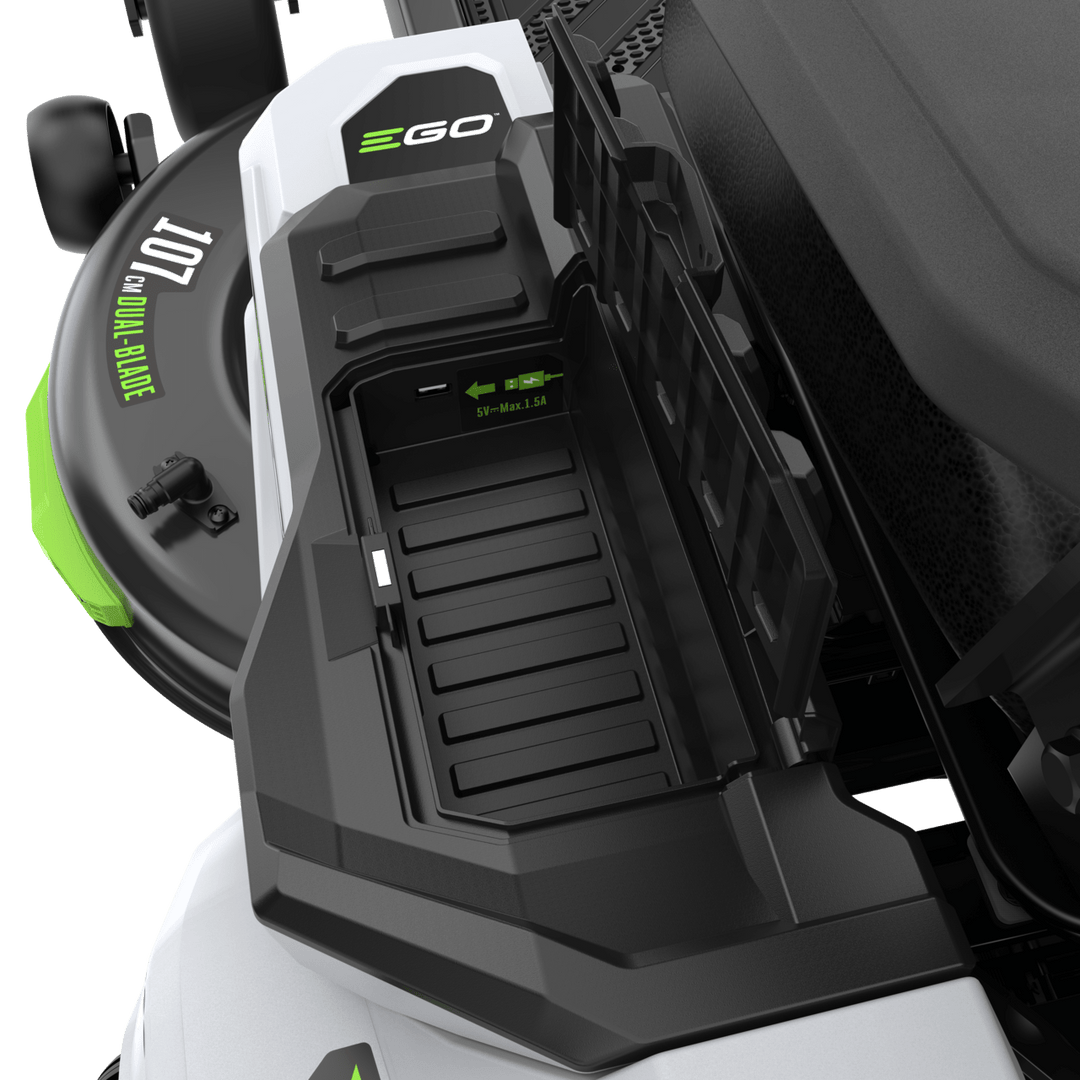 ego ZT4201E - S Z6 with E - Steer Lithium Ion Battery 107cm (42") Zero Turn Lawn Tractor - Zero Turn Ride - on Mowers - Country Mower Centre