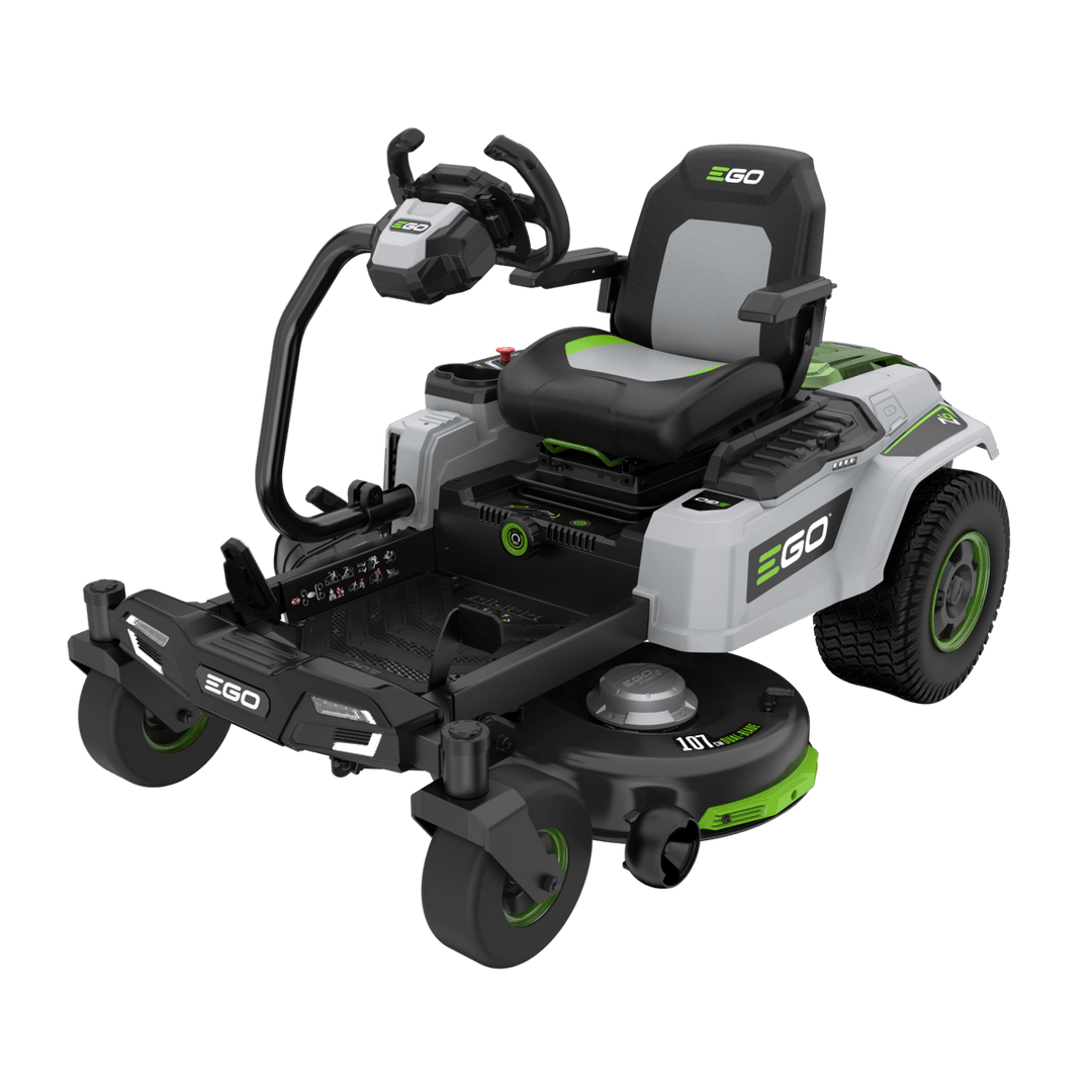 ego ZT4201E - S Z6 with E - Steer Lithium Ion Battery 107cm (42") Zero Turn Lawn Tractor - Zero Turn Ride - on Mowers - Country Mower Centre