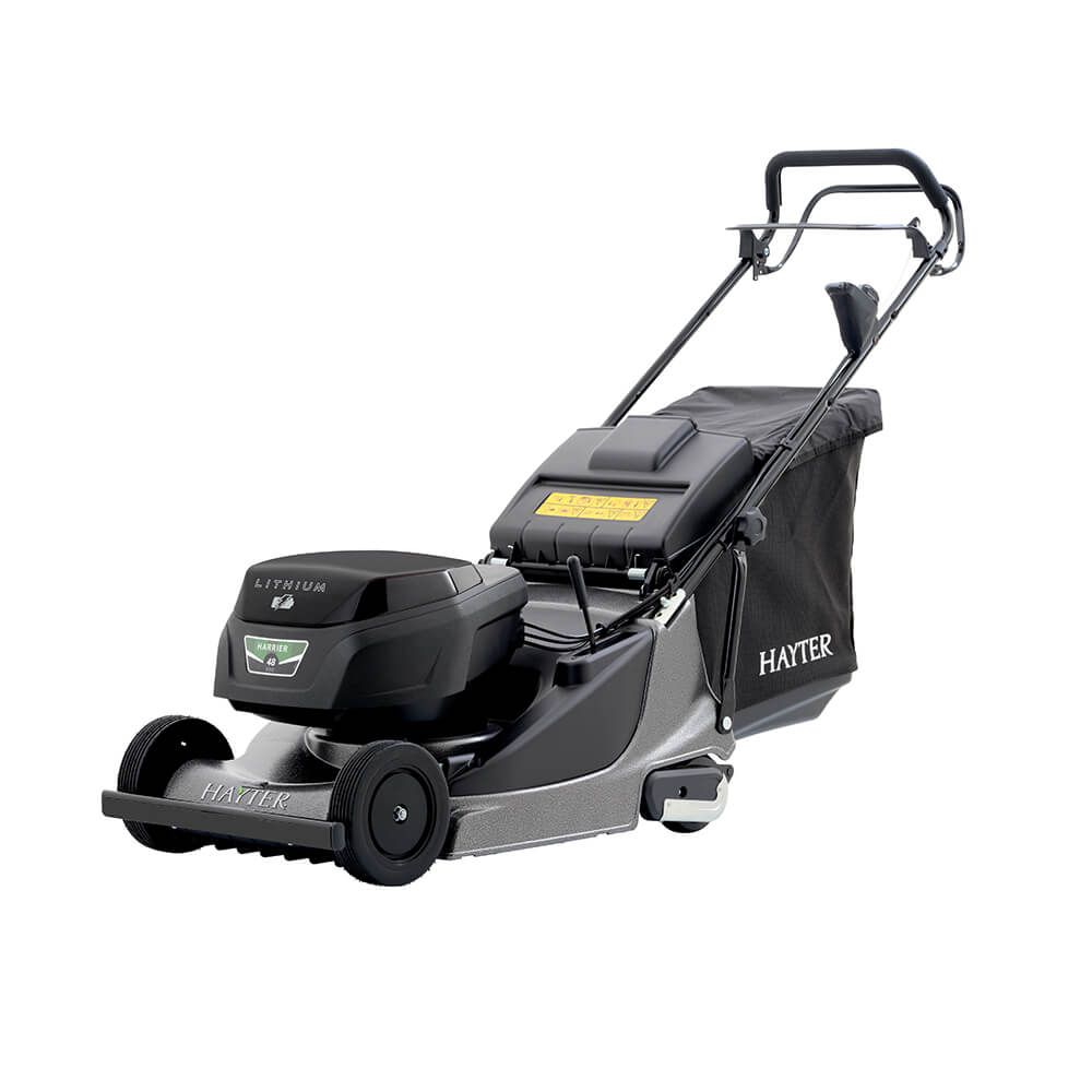 Hayter Harrier 48 Pro Rear Roller 60V Battery Mower - Lawn Mowers - Country Mower Centre