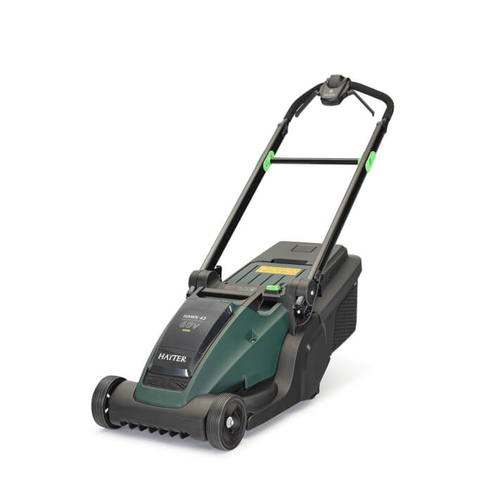 Hayter Hawk 43 AutoDrive 60V Battery Lawn Mower Kit - Lawn Mowers - Country Mower Centre