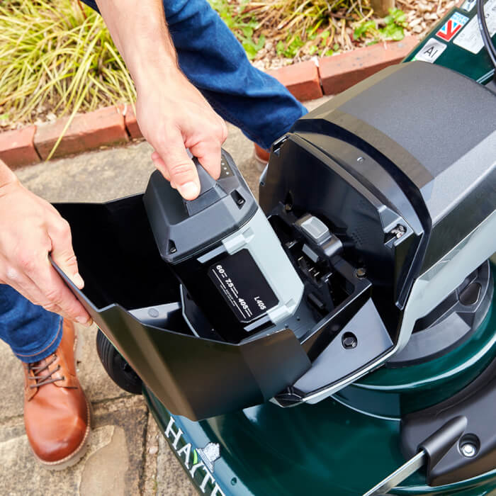 Hayter Harrier 48 Cordless Variable Speed Rear Roller 60V Battery Mower - Lawn Mowers - Country Mower Centre