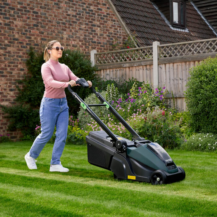 Hayter Hawk 36 Push 60V Cordless Battery Lawn Mower Kit - Lawn Mowers - Country Mower Centre