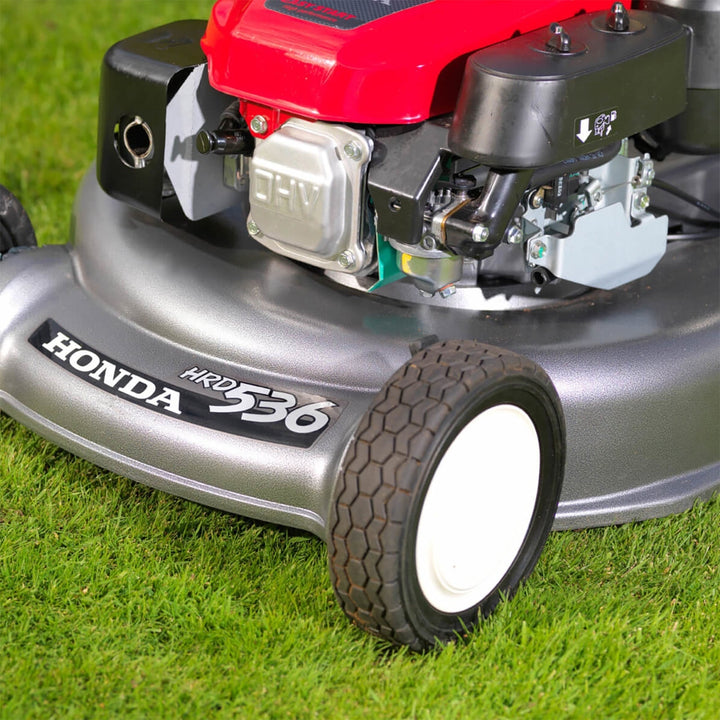 Honda HRD 536 QX 53cm (21") Professional Rear Roller Petrol Lawn Mower - Lawn Mowers - Country Mower Centre
