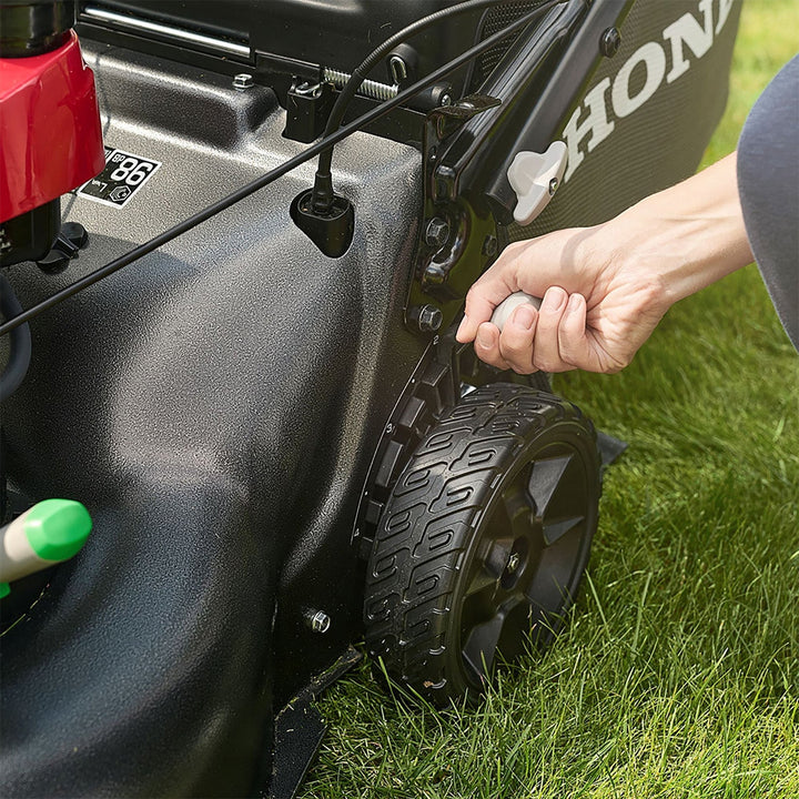 Honda HRN 536 VY 53cm (21") Variable Speed Petrol Lawn Mower with Versamow Mulching &amp; Roto-Stop - Lawn Mowers - Country Mower Centre